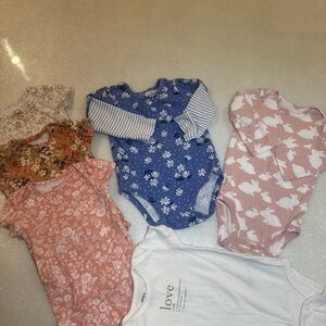 Carter's Floral and Patterned Bodysuit Collection